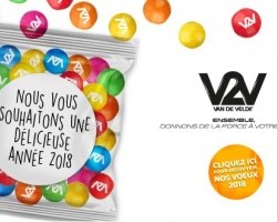 Toute l'équipe V2V vous souhaite une délicieuse année 2018 !